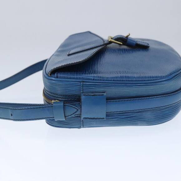 LOUIS VUITTON Epi June Feuille Shoulder Bag Blue M52155 - Picture 4 of 12